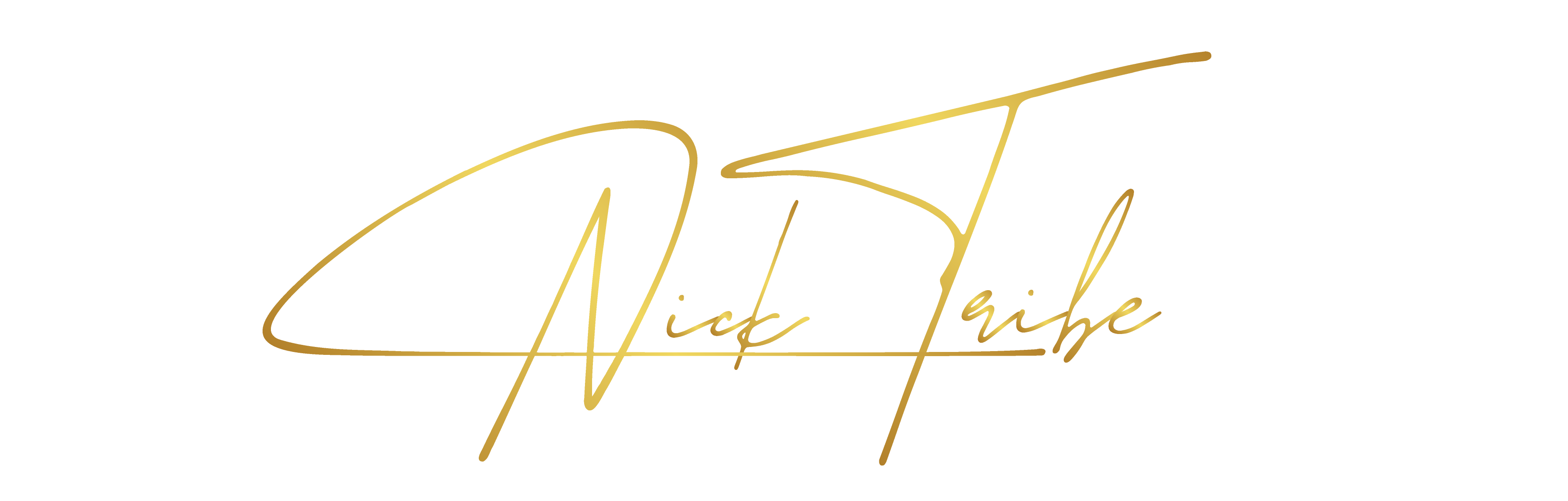 Nick Tribe signature